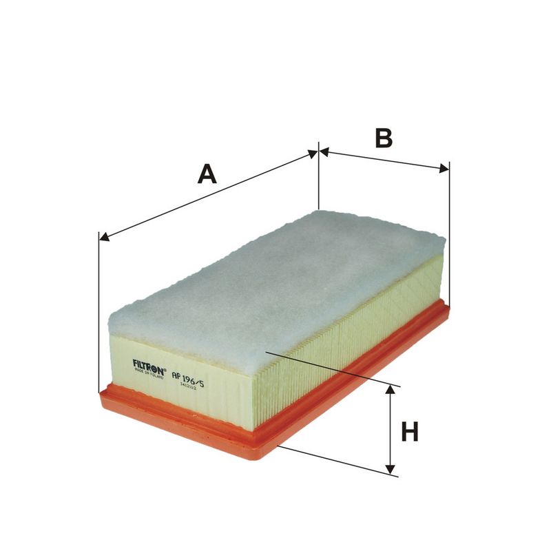 Õhufilter, FILTRON AP 196, 5