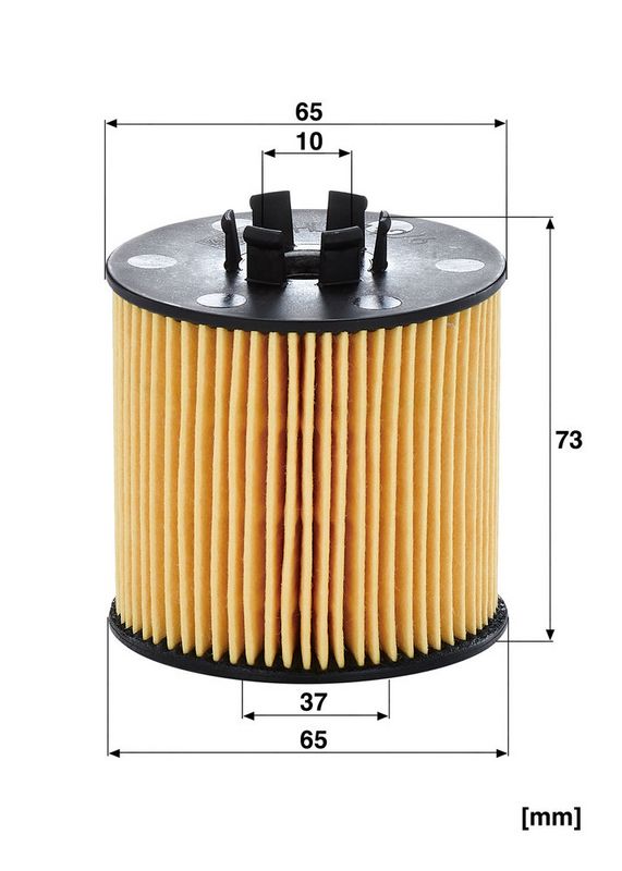 Õlifilter, MANN-FILTER HU 712, 6 x