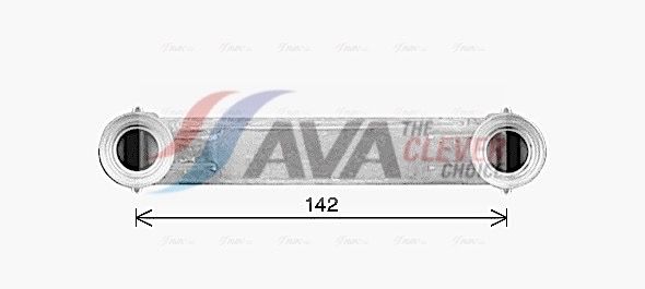 AVA QUALITY COOLING Hőcserélő, belső tér fűtés MS6780