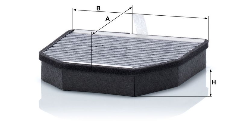 Filtru, aer habitaclu CUK 2241-2 MANN-FILTER