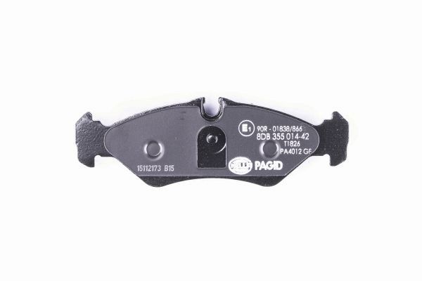 HELLA 8DB 355 014-421 Brake Pad Set, disc brake