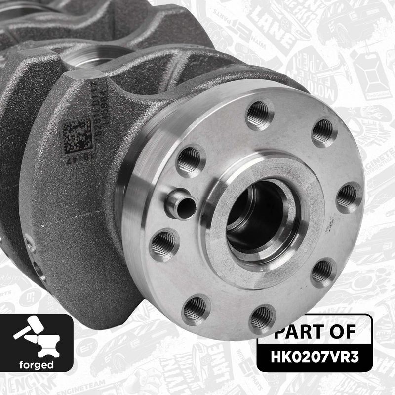 ET ENGINETEAM HK0207VR3 Repair Kit, crankshaft