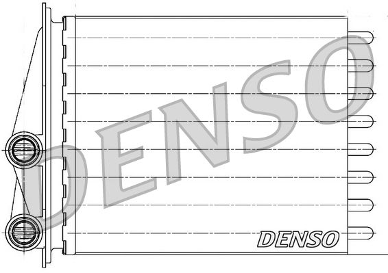 DENSO Hőcserélő, belső tér fűtés DRR23020