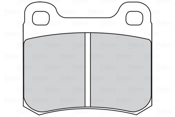 VALEO 301345 Brake Pad Set, disc brake