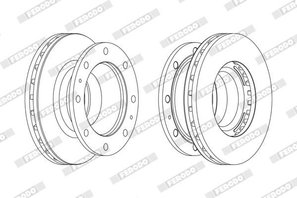 Brzdový kotouč FCR239A