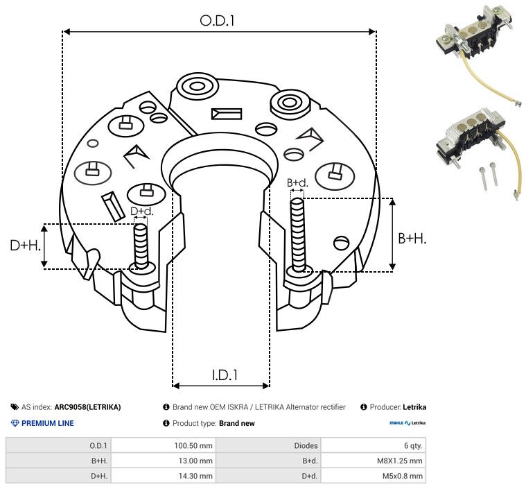 Seadistaja, generaator, AS-PL ARC9058(LETRIKA)