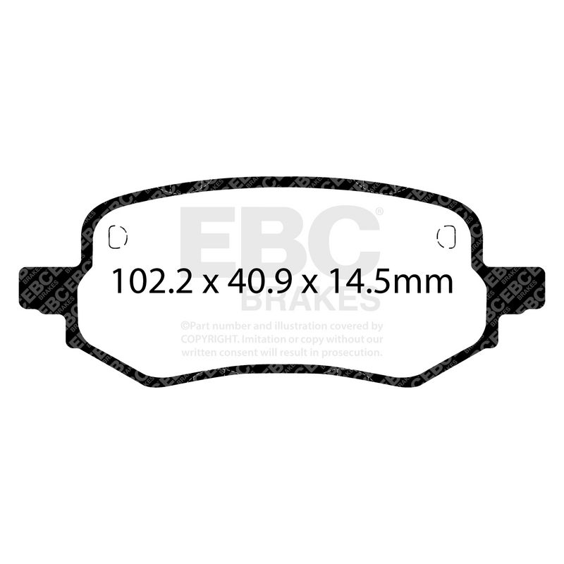 EBC Brakes Remblokkenset, schijfrem DP42432R