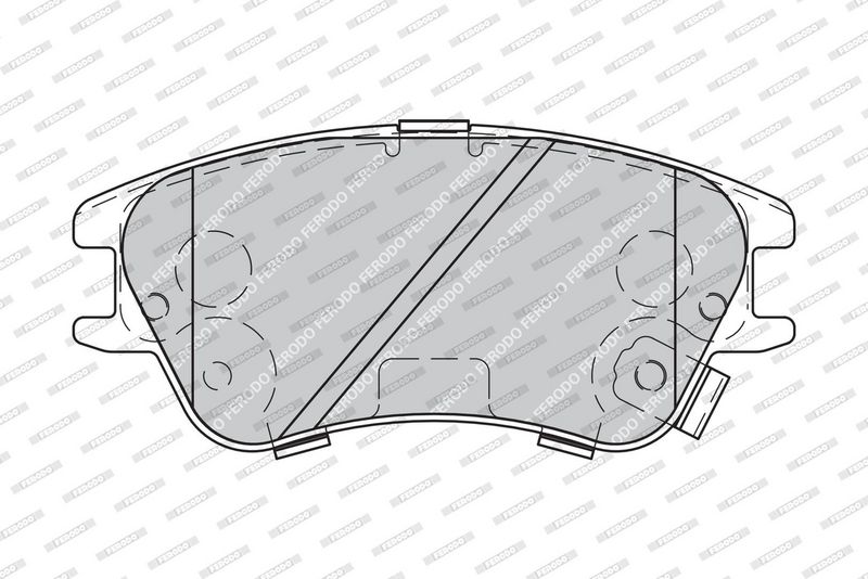 FERODO Plaquettes de frein à disque FDB1950