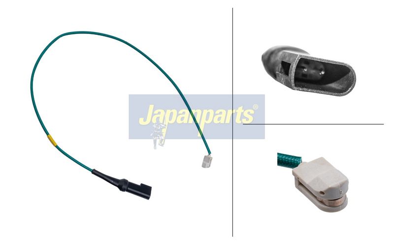 JAPANPARTS Įspėjimo kontaktas, stabdžių trinkelių susidėvėjimas
