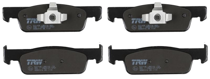 TRW GDB2016 Brake Pad Set, disc brake