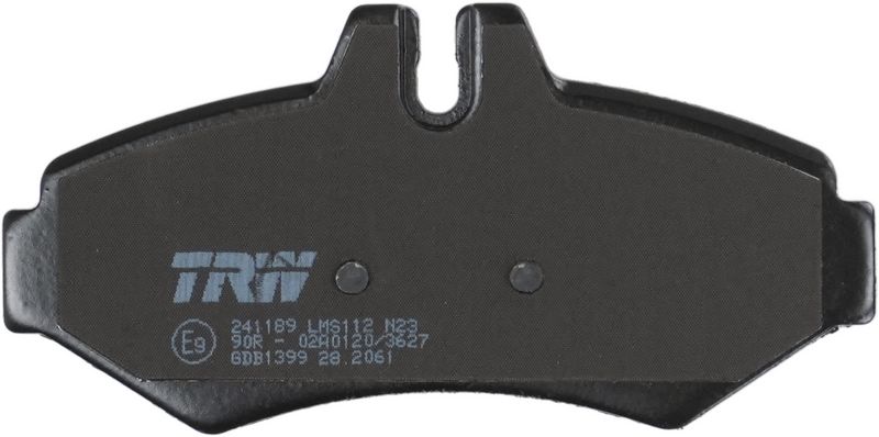 TRW GDB1399 Brake Pad Set, disc brake