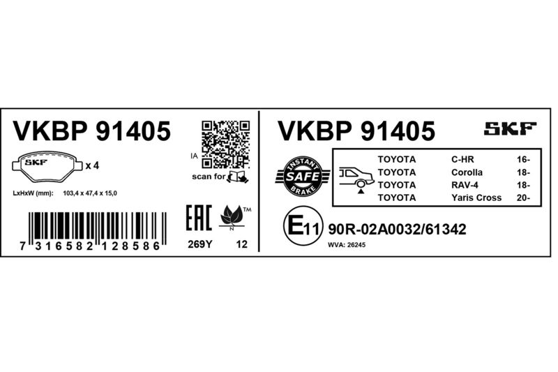 Prekės atitinka OEM kodą: T04466F402