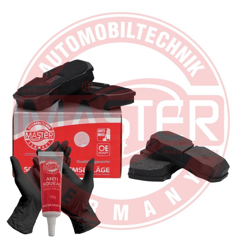 set placute frana,frana disc MASTER-SPORT GERMANY 13046049962N-SET-MS