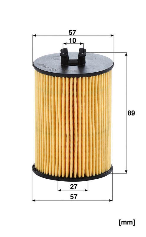 Õlifilter, MANN-FILTER HU 612, 1 x