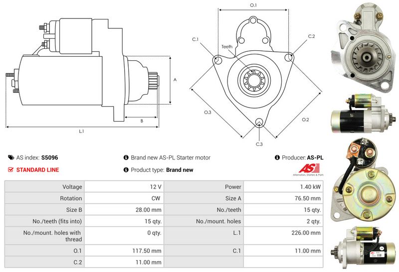 AS-PL S5096 Starter
