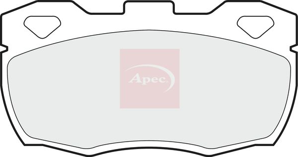 APEC Brake Pad Set, disc brake PAD591