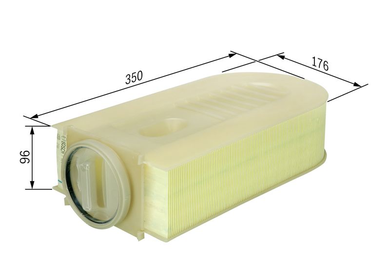 BOSCH F 026 400 133 Air Filter