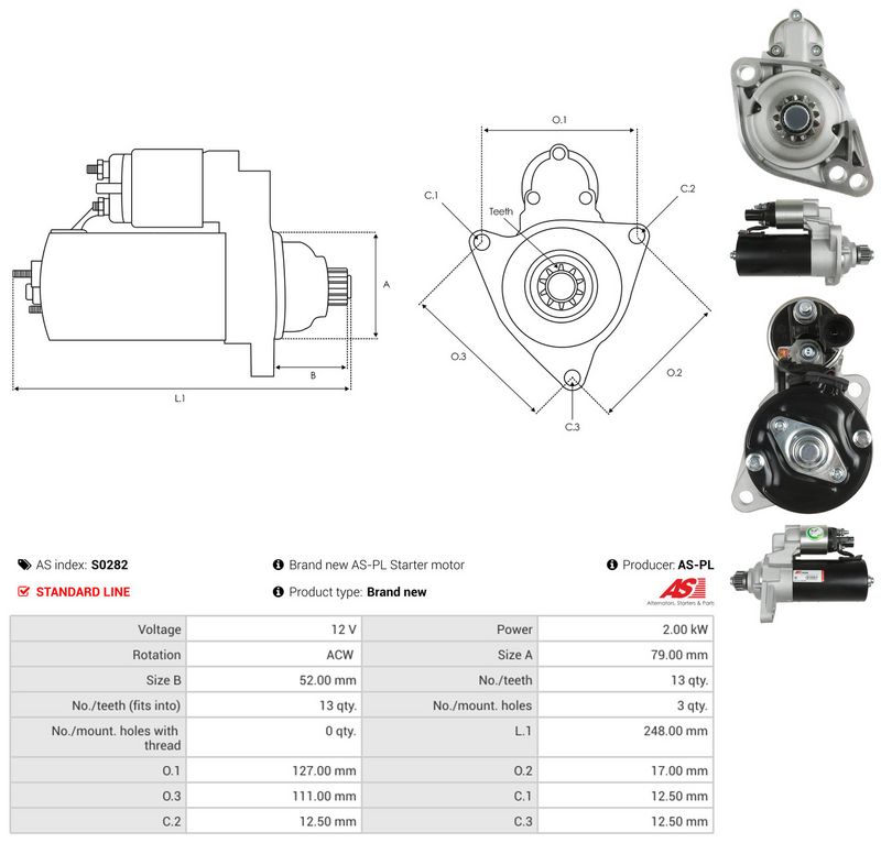 Starter, AS-PL S0282