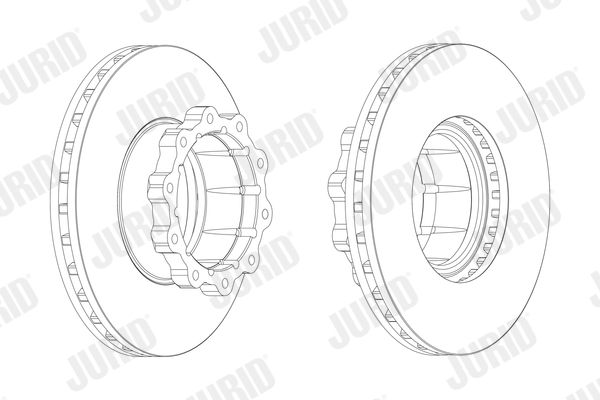 Brzdový kotouč 567555J