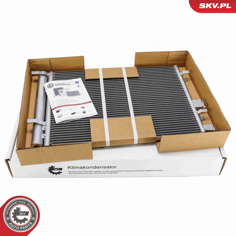 ESEN SKV 86SKV626 Condenser, air conditioning