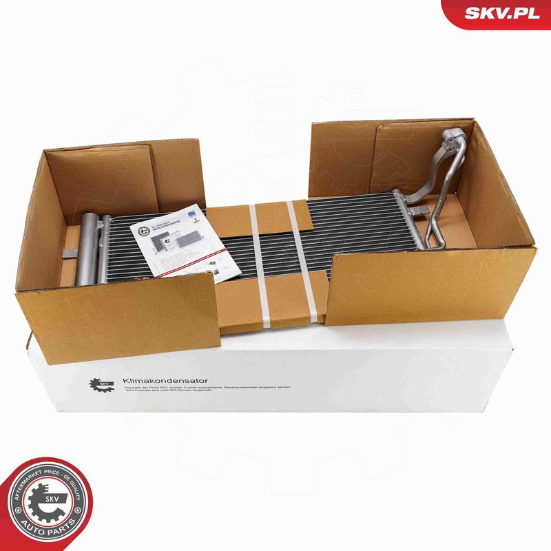 ESEN SKV 86SKV624 - Condenser, air conditioning