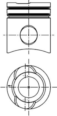 Product Image - Zuiger - 40275600 - KOLBENSCHMIDT
