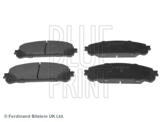 BLUE PRINT TOYOTA колодки гальмівні передній Highlander 2.7/3.5 07-,Lexus RX 450h 09-