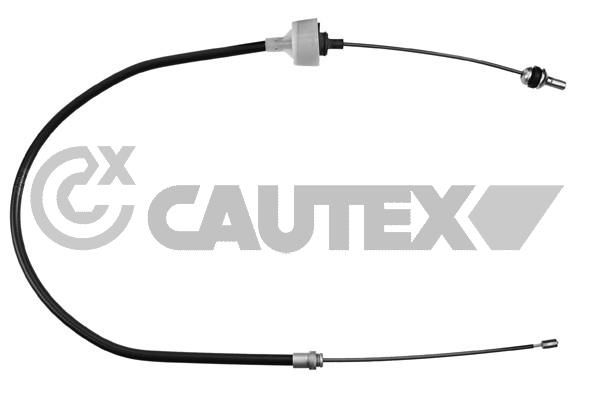 Cable de accionamiento, accionamiento del embrague CAUTEX 023536