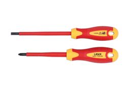 Laser Tools VDE Insulated Screwdriver Set 2pc