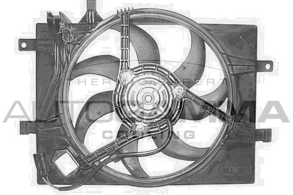 AUTOGAMMA ventilátor, motorhűtés GA200106