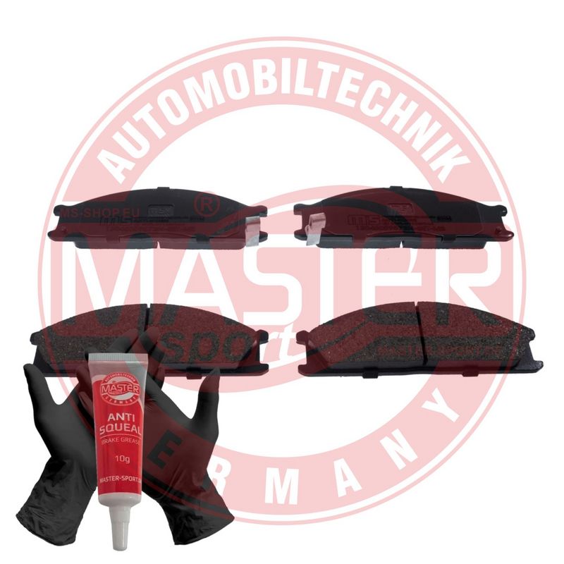 set placute frana,frana disc MASTER SPORT 13046059572N-SET-MS