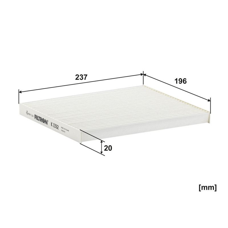 Filter, salongiõhk, FILTRON K 1332