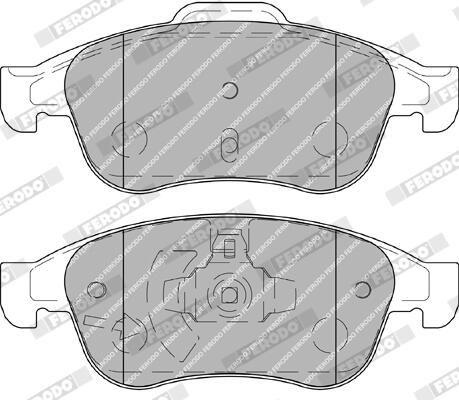 FERODO Plaquettes de frein à disque FDB4180