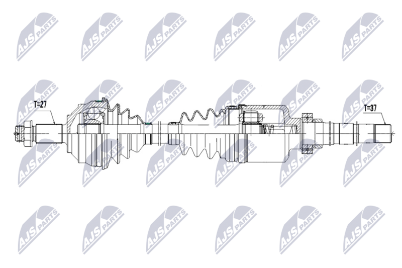 NTY NPW-CT-181 Drive Shaft