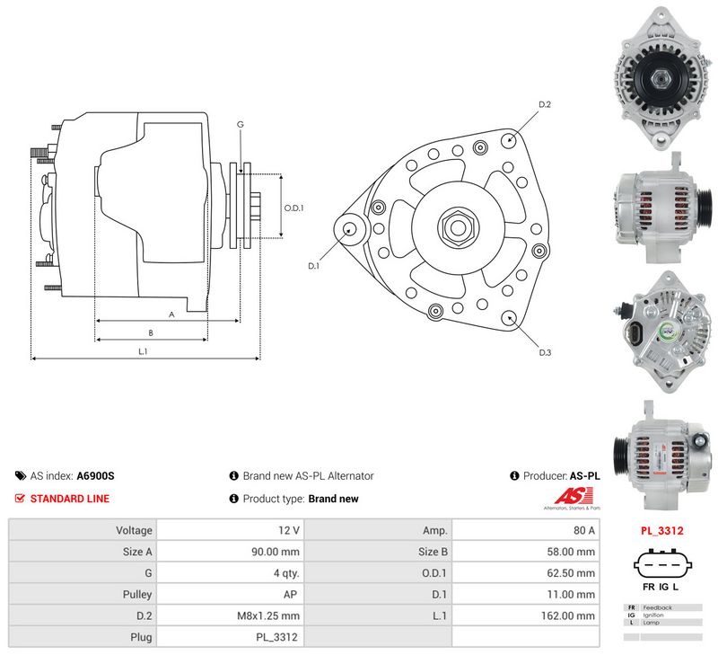 This part match OEM code: CJX27
