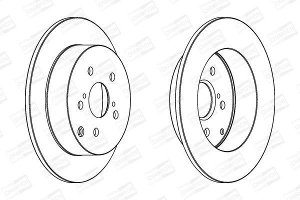 Гальмівний диск, Champion 562415