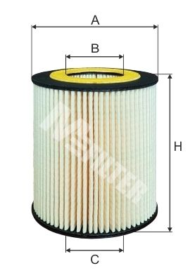 Оливний фільтр, Mfilter TE4032