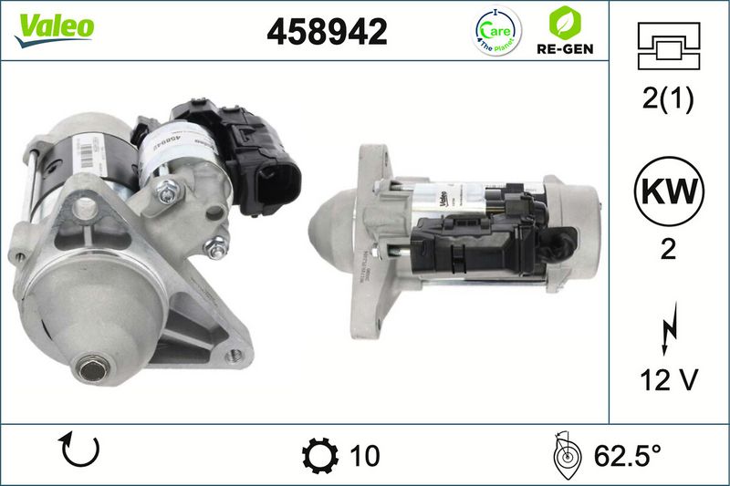 Μίζα  VALEO RE-GEN REMANUFACTURED