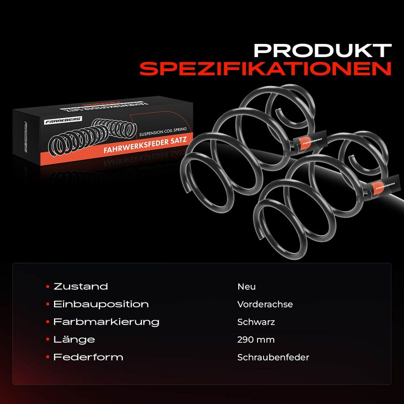Frankberg 5481FB0008757 Suspension Spring