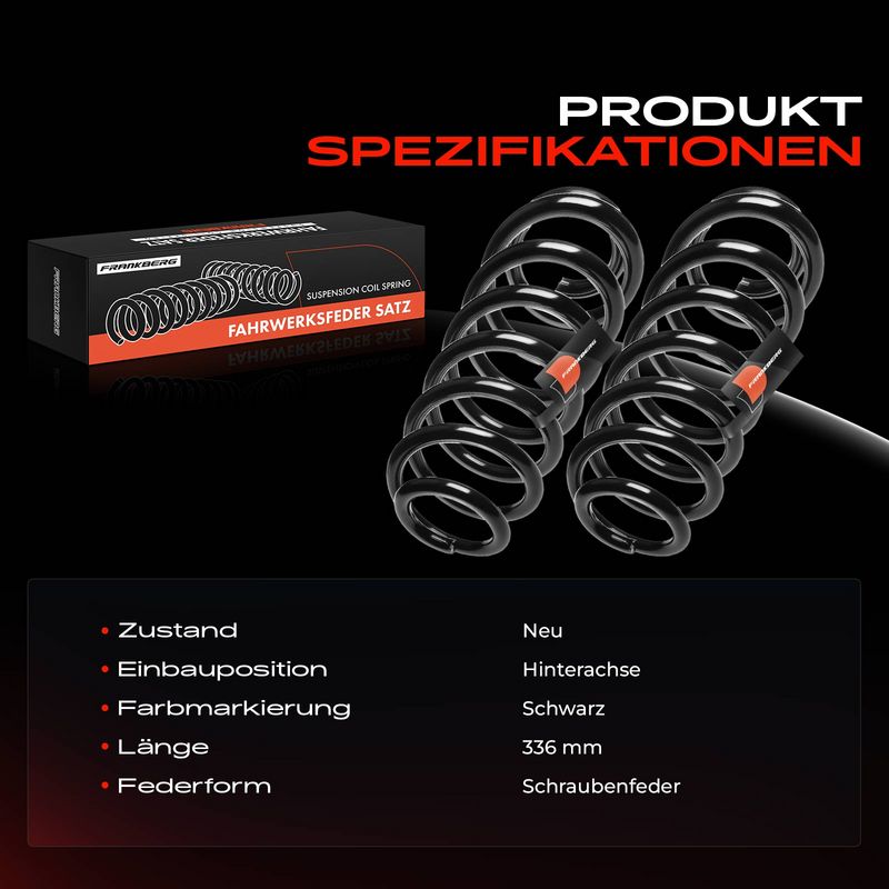 Frankberg 5481FB0009122 Suspension Spring