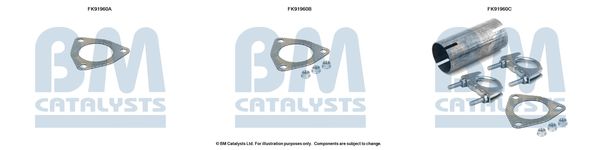BM CATALYSTS szerelőkészlet, katalizátor FK91960
