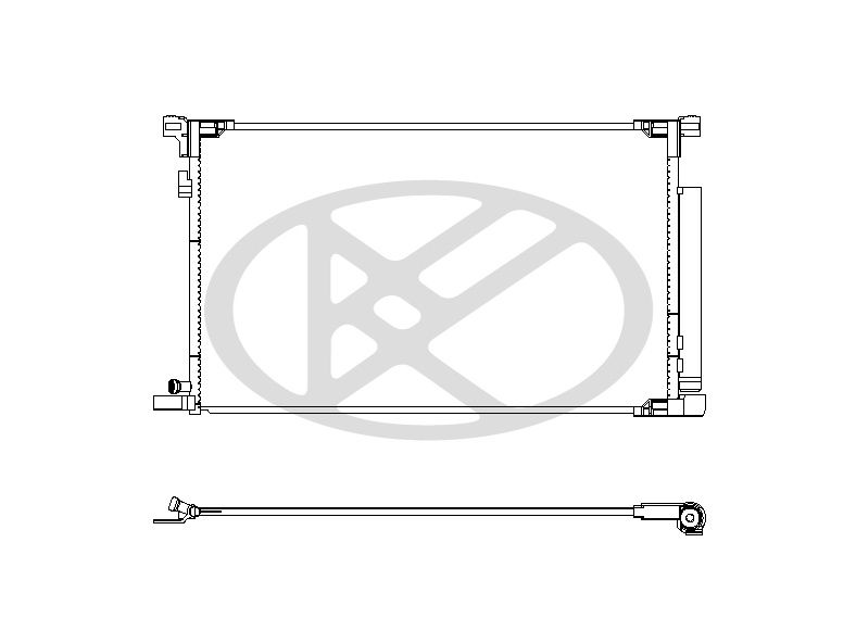 Condensator, climatizare KOYORAD CD011541