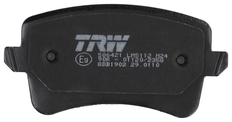 TRW GDB1902 Комплект гальмівних накладок, дискове гальмо