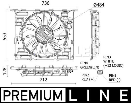 WILMINK GROUP ventilátor, motorhűtés WG2180877