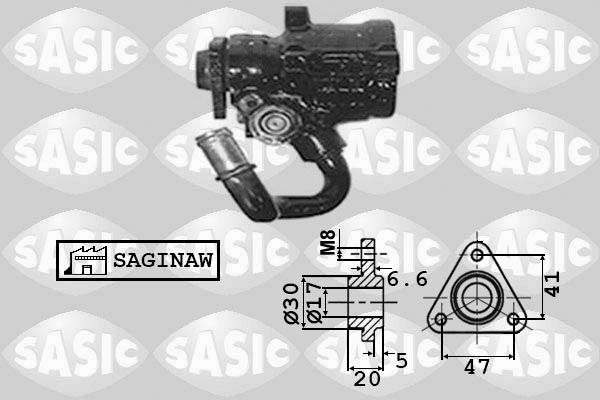 Гідравлічний насос, механізм рульового керування, Sasic 7076034