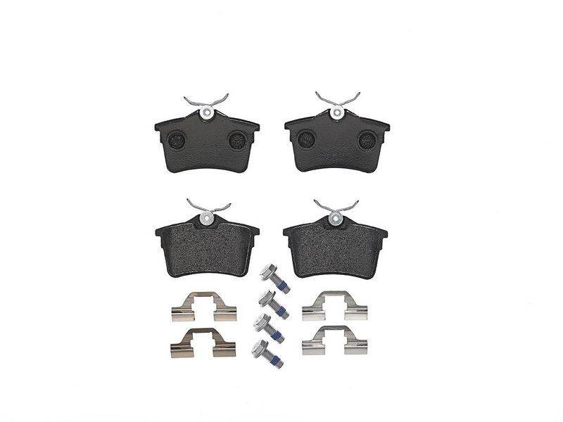 комплект спирачно феродо, дискови спирачки BREMBO