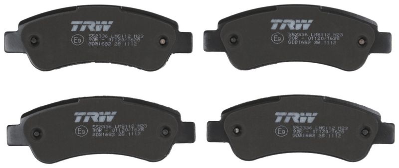 TRW GDB1682 Brake Pad Set, disc brake