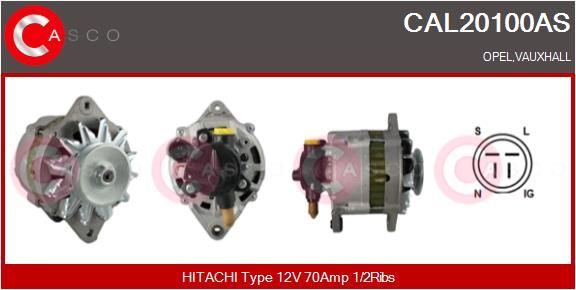 Генератор, Casco CAL20100AS