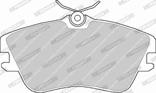 FERODO FVR970 Brake Pad Set, disc brake