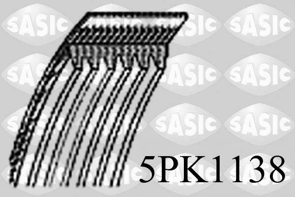 SASIC hosszbordás szíj 5PK1138
